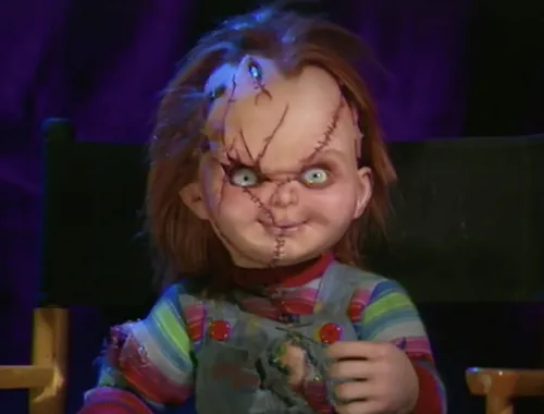 Die Mörderpuppe Chucky als Gaststar bei WCW