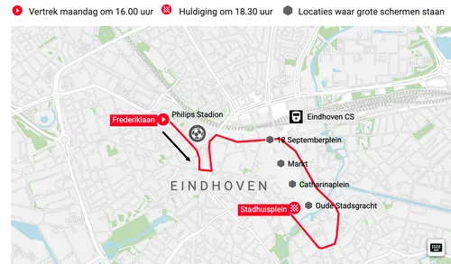 route platte kar 202425