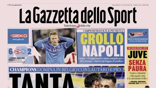 Media Italie Gazetta Dello Sport