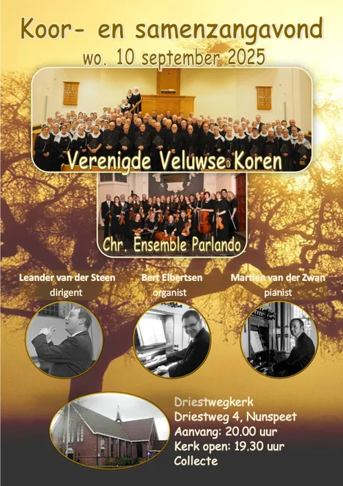 2025 poster koor- en samenzang Nunspeet 10-9