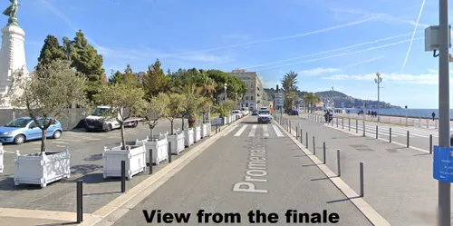 Bild Zielbereich , breite, gerade Straße&amp;lt;br&amp;gt;