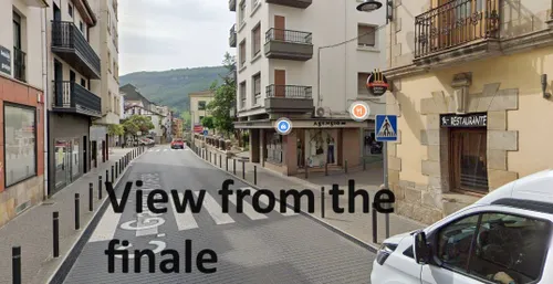 Bild Zielbereich normale, gerade Straße&amp;lt;br&amp;gt;