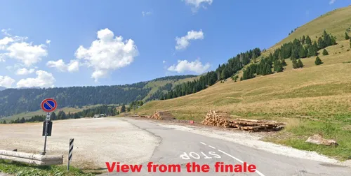 Bild Zielbereich, normale Passstraße&amp;amp;lt;br&amp;amp;gt;