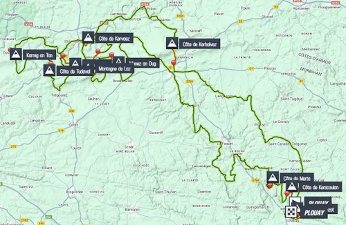 Karte Bretagne Classic 2025