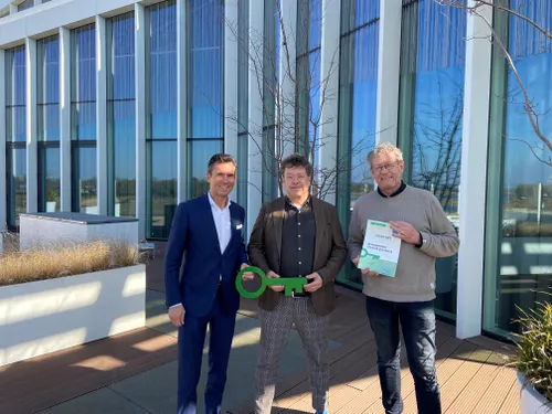 uitreiking green key goud