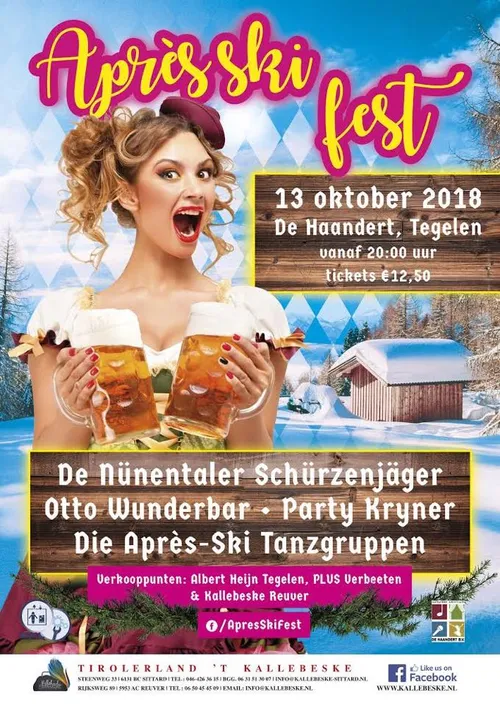 apres ski poster