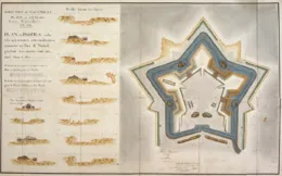 map fort sint michiel venlo 1810