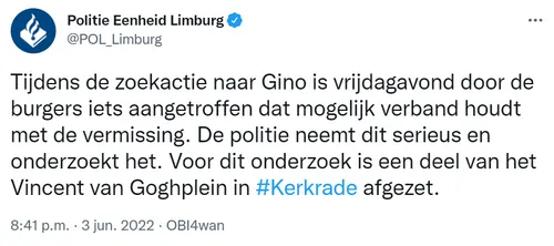 politie gino