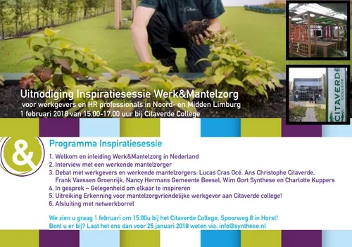 uitnodiging mantelzorg