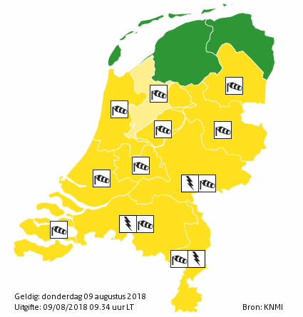 waarschuwing land 0 new