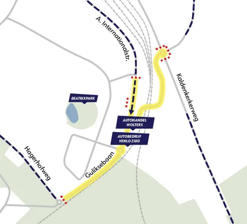 2025-10-13_Venlo_Vierpaardjes_Omleidingskaart_Autos_20-31okt (1)