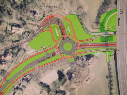 aanleg rotonde bennekomseweg 3