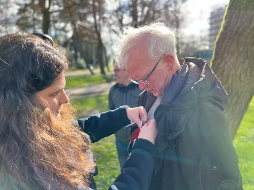 buurtgeluk lintje opspelden popup plein