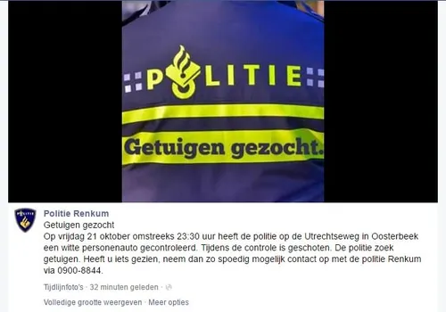 getuigen schoten controle oosterbeek