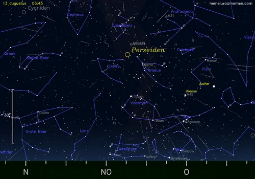 marc van der sluys perseiden 2023 hemelkaart