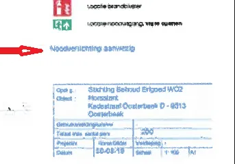 plattegrond bij vergunning 05 09 2019 legenda