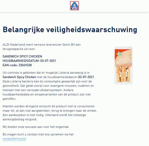 recall aldi sandwich spicy chicken v2