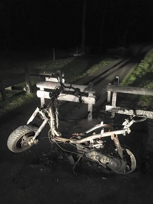 scooterbrand schaapsdrift