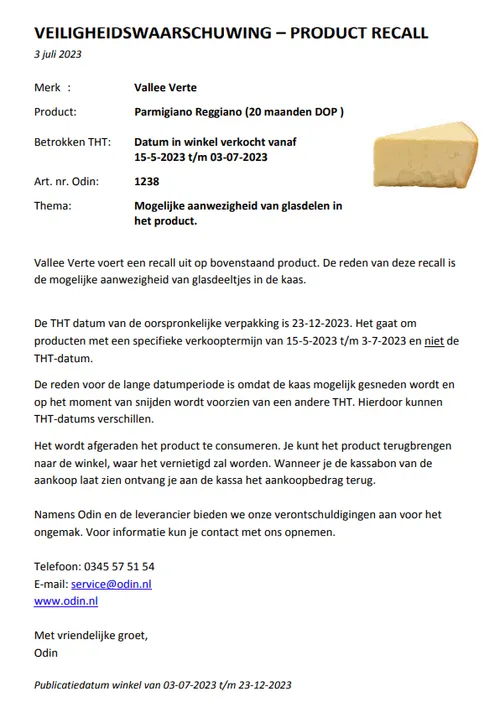 vallee verte parmigiano reggianofoto