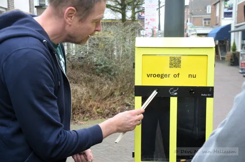 De plandelman doet ook een peuk in het bakkie