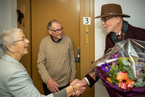 Echtpaar Hoogendijk 60jr.huwelijk -  1