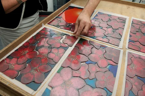 2 japanse kers klaar om in lood gezet te worden 28