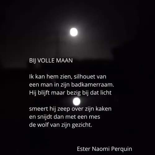 bij volle maan