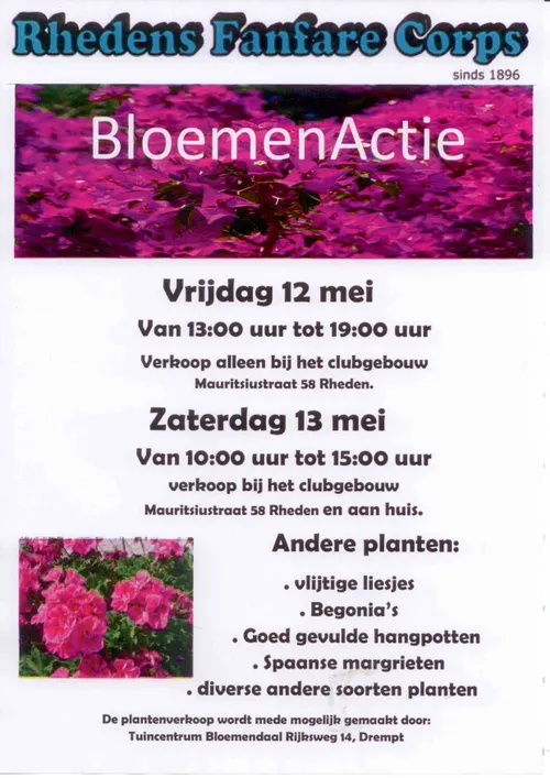 bloemenactie 2017