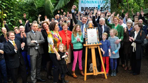 burgers zoo ontvangt predicaat koninklijk 2013 foto arjan vennema