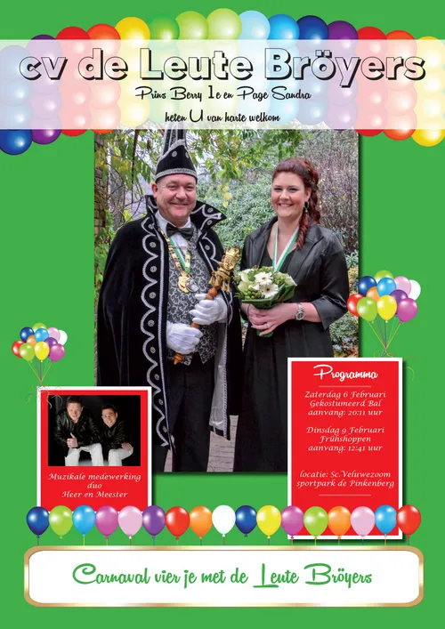 carnavalsprogramma 2016 de leute brc3b6yers1