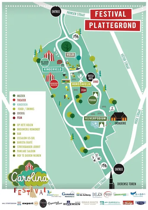 carolinafestival plattegrond