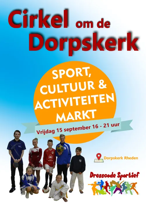 cirkel om de dorpskerk flyer1