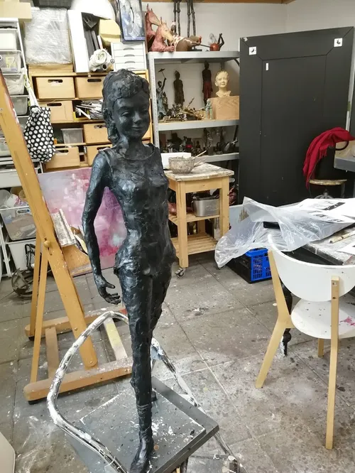 danseresje in was geboetseerd audrey hepburn