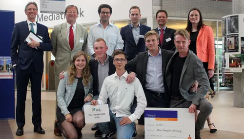 de winnaars met de jury business fair vhl 2016 klein
