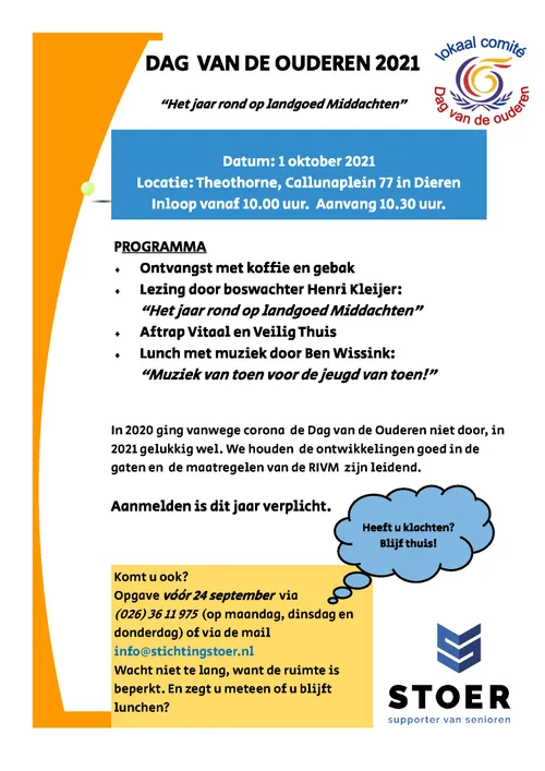flyer dag van de ouderen 2021 stichting stoer