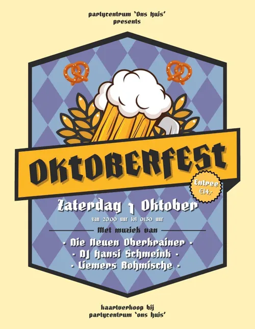 flyer rhedens oktoberfest 2022