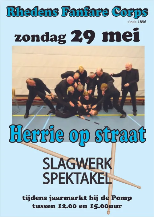 flyer slagwerkspectakel