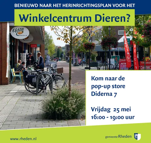 herinrichting rest winkelcentrum dieren1