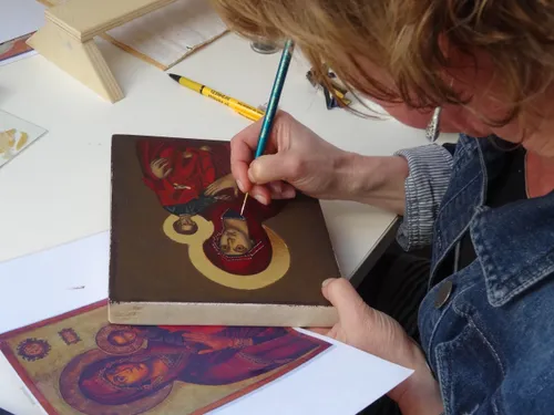 iconenschilders boulevard magenta1