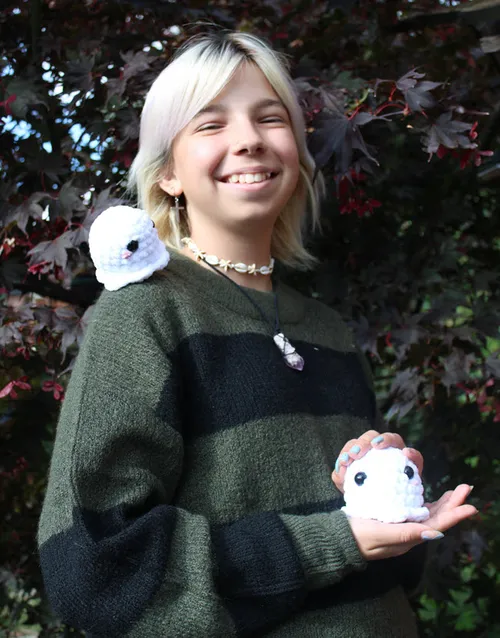 iris met spookjes foto astrid vooys