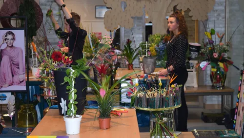 kwalificatiewedstrijd bloembinden bij aeres mbo velp marjanne eikelboom