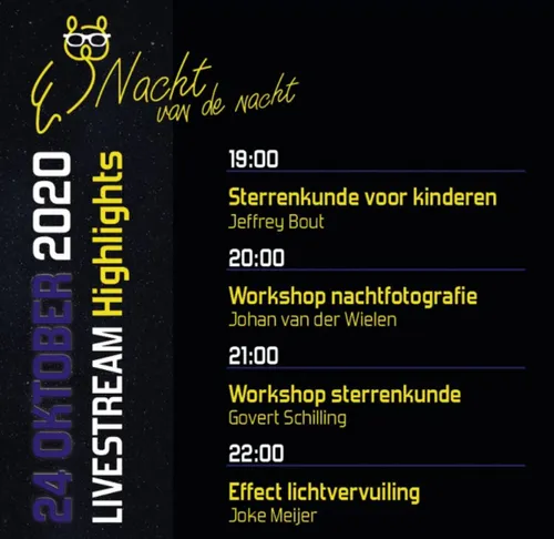 nacht van de nacht programma