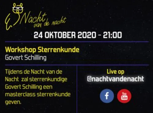 nacht van de nacht workshop sterrenkunde