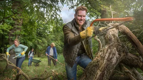 natuurwerkdag 2015 zagen sipke jan bousema