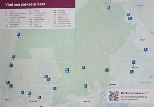 parkeerplaatsen veluwezoom