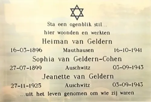 plaquette van geldern