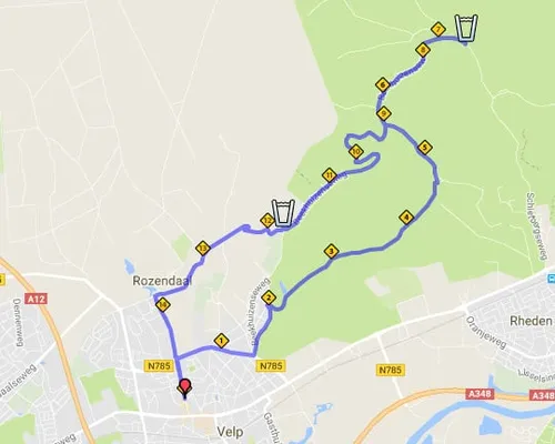 posbankloop route