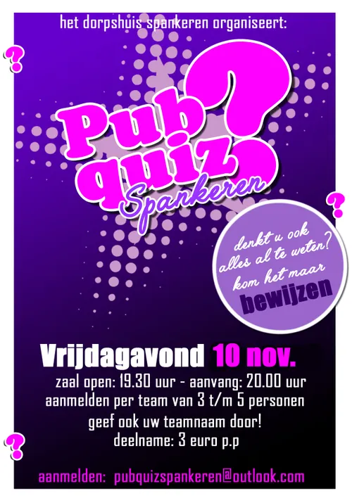 pubquiz spankeren