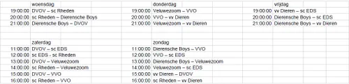 rheden cup schema