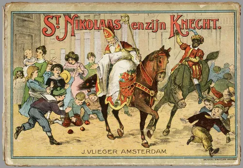 sinterklaas en zijn knecht